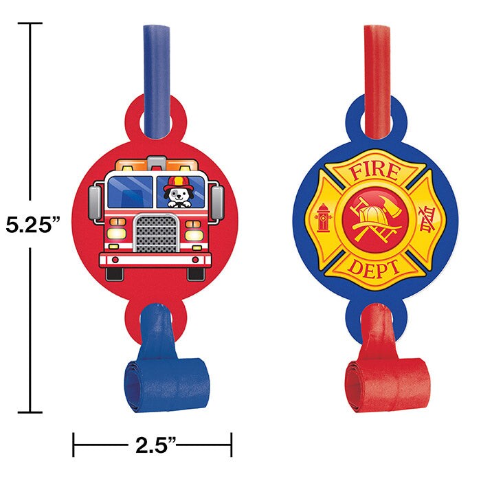 48 pc Bulk Fire Truck Party Blowers