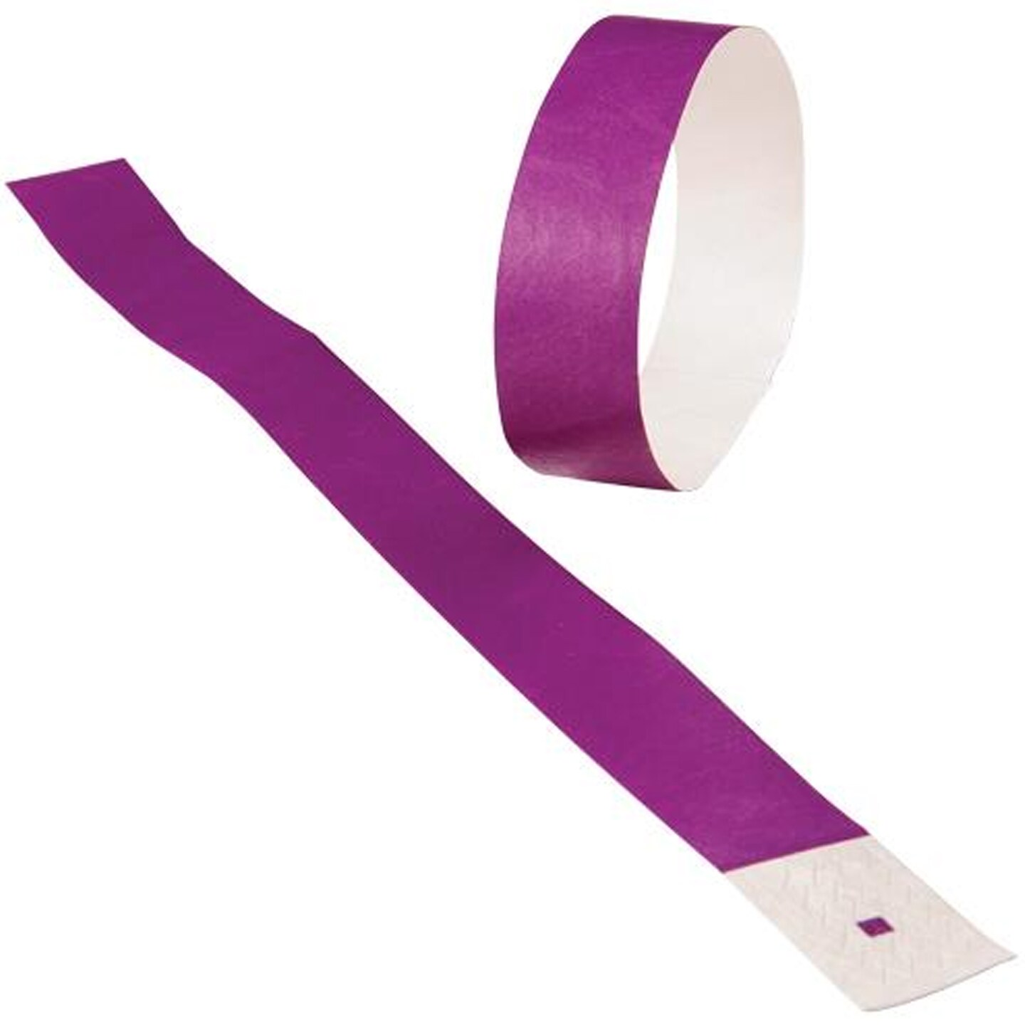 Adhesive Event Bands Purple 100 Pc Include 100 Units