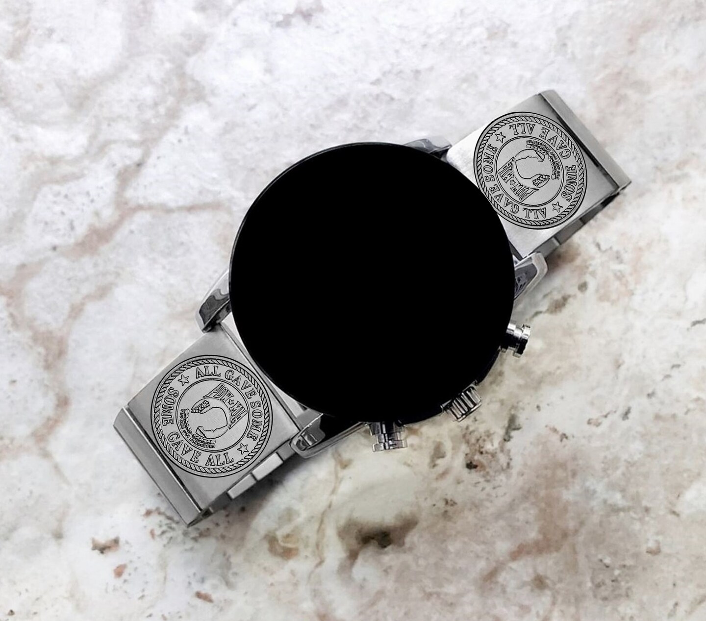 KeeFos 22mm Metal Correa Compatible Con Garmin Venu 4 45mm/Venu 3 45mm