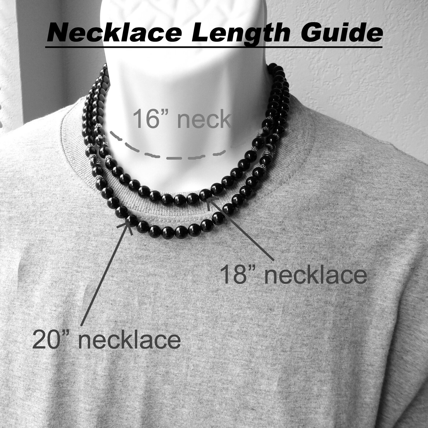 Thomas Sabo Tiger's Eye Black Bead Necklace