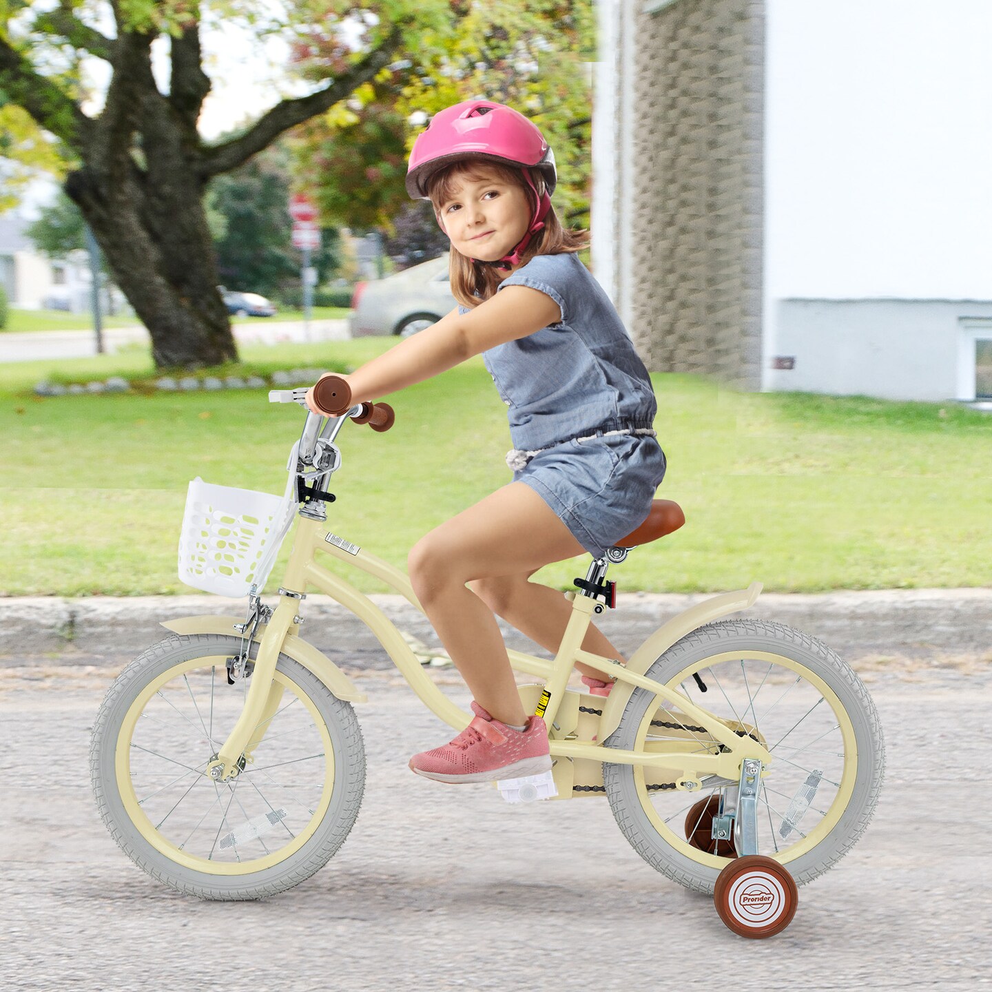 Kids Bike with Adjustable Seat and Bell for Kids 3-8 Years Olds