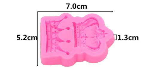 King and Queen Crown Silicone Mold