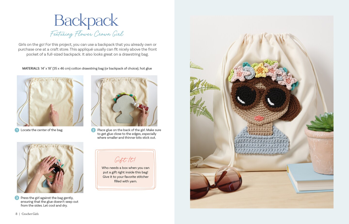 Crochet Girls: 10 Sweet &#x26; Simple Friends to Crochet &#x26; Appliqu&#xE9;