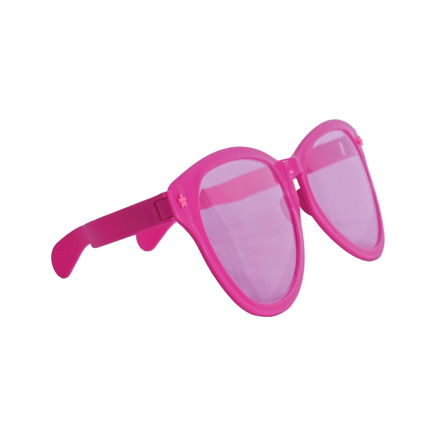 12 Pack Bulk Pink Jumbo Glasses Fun Novelty Costume Accessory