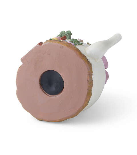 Whimsical Teapot Fairy House Birdhouse &#x2013; 8&#x22; Resin Garden D&#xE9;cor
