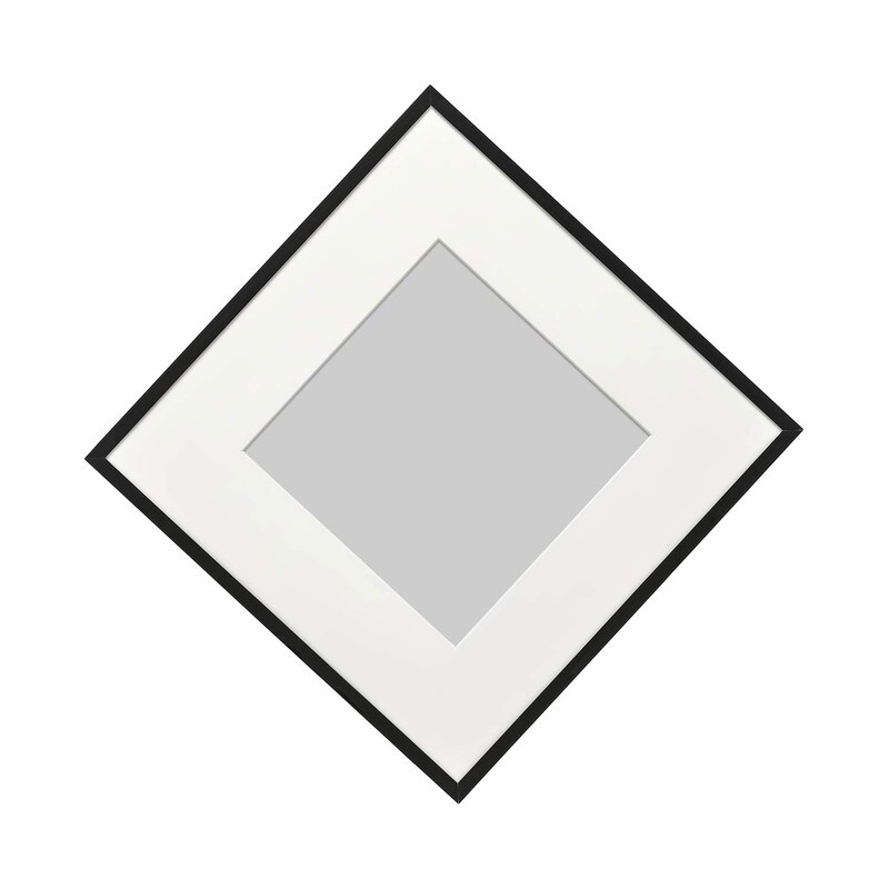 Frame Black 12&#xBD;x12&#xBD;&#x22; Classic Square Frame with Safe Front Protection