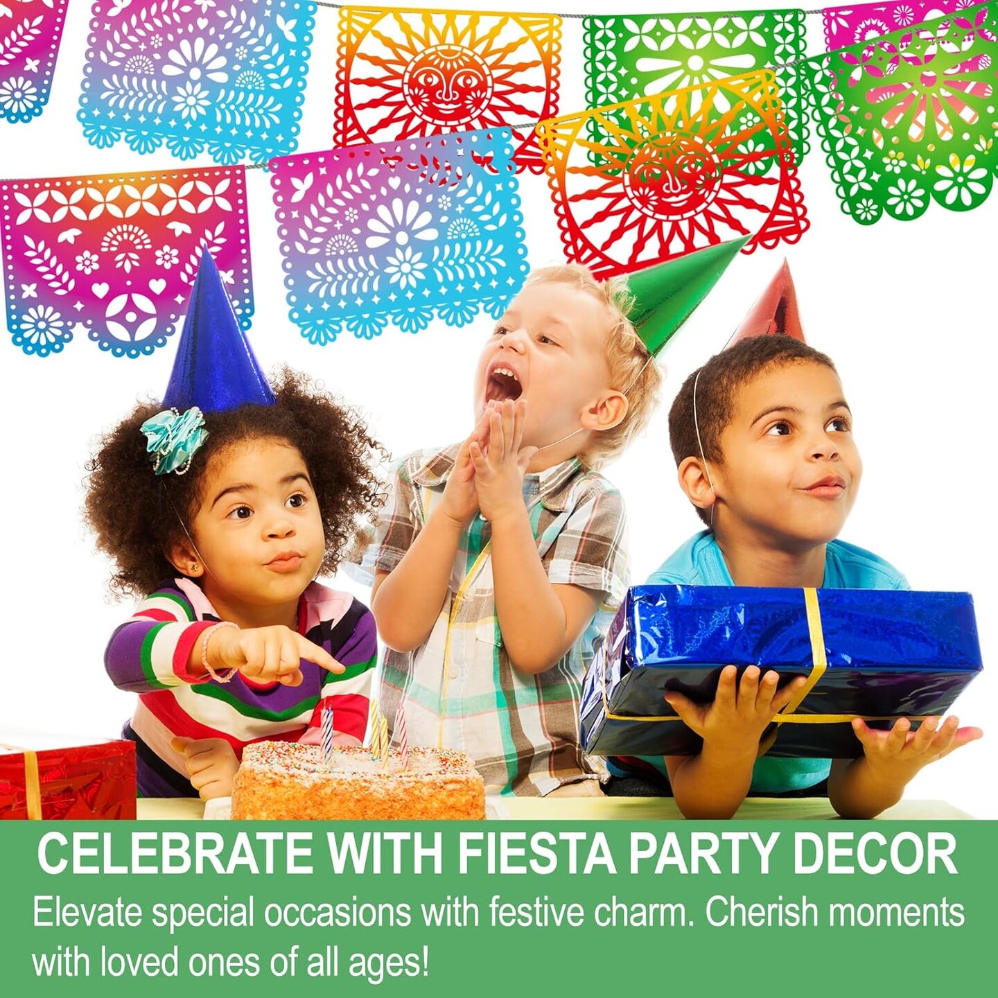 Mexican Party Banners, Papel Picado Banner - Cinco de Mayo, Fiesta Party Decorations