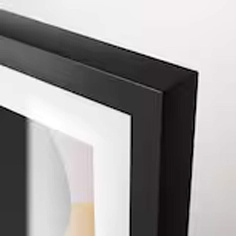 18x24" Black Frame for 9 Pictures – Horizontal/Vertical, No-Nail Hanging, Depth Display