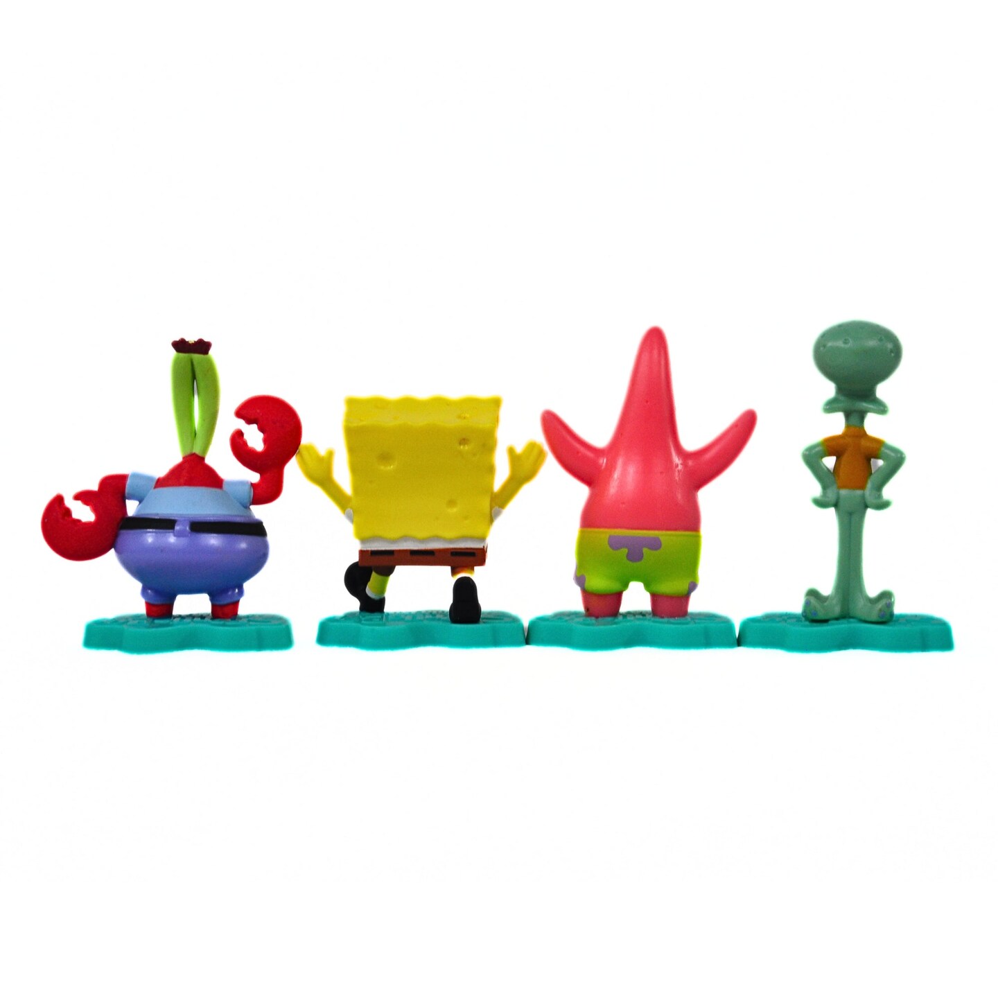 Legend Toys SpongeBob SquarePants Mini Figures 4-Pack &#x2013; Collectible Nickelodeon Toy Set-  Officially Licensed