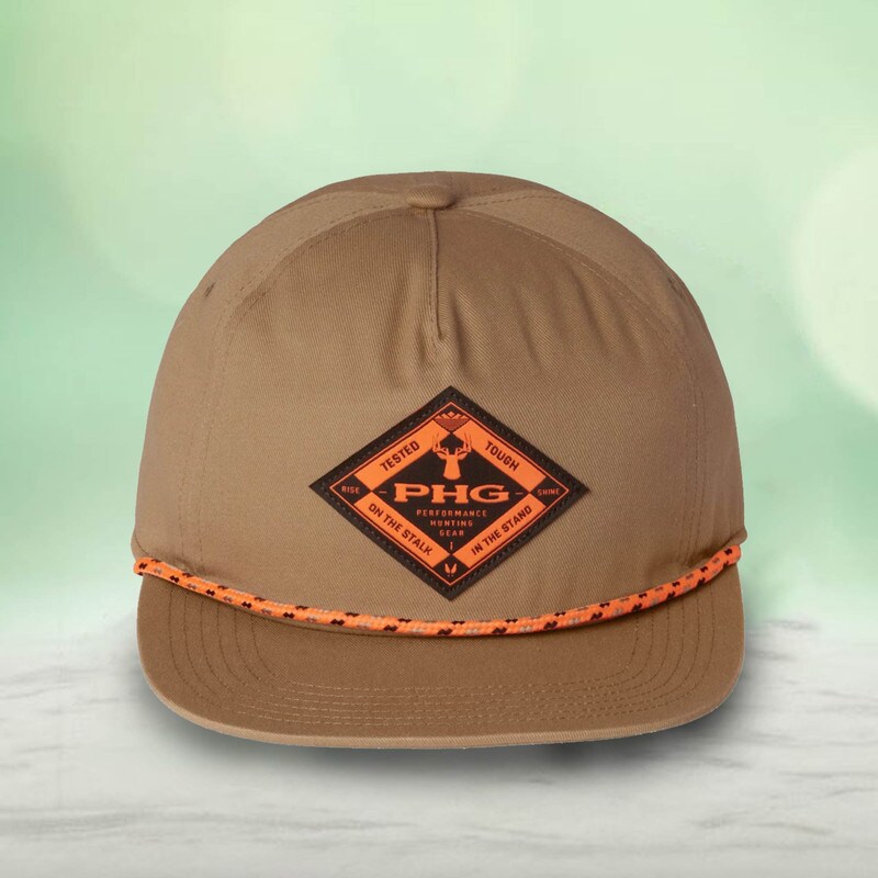 1 Count PHG Terminal Shot Snapback Cap Five Panel Unstructured Cotton Flat Bill