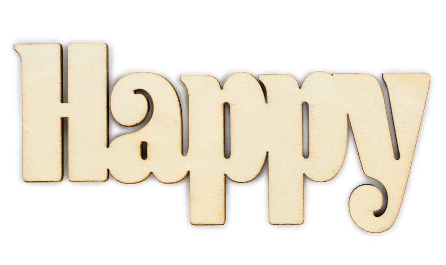 CousinDIY WOOD SCRIPT HAPPY-COUSIN WOOD SCRIPT HAPPY | Michaels