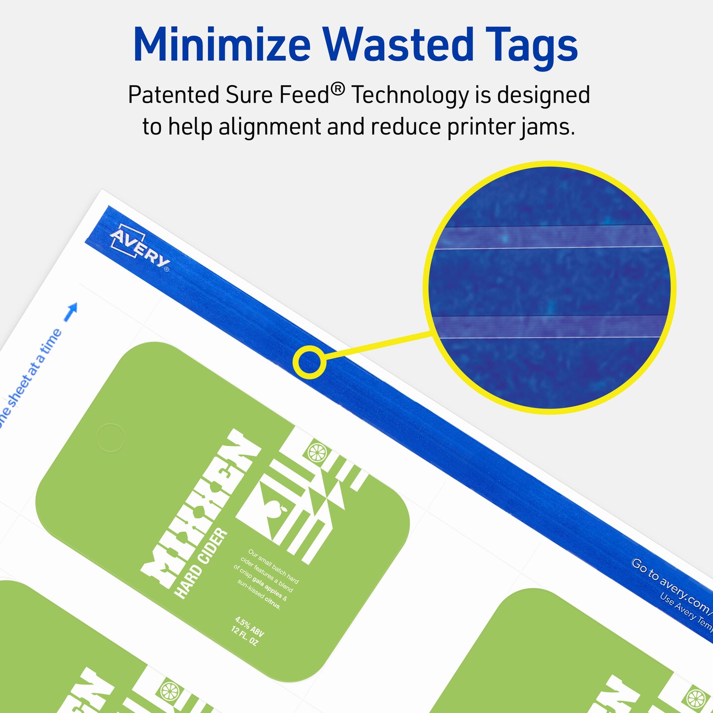 2&#x22; x 3&#x22; Rectangle Rounded Corners, Matte White Printable Tags