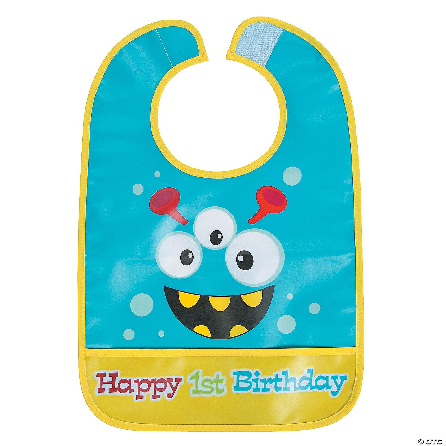 1st Birthday Mini Monster Bib