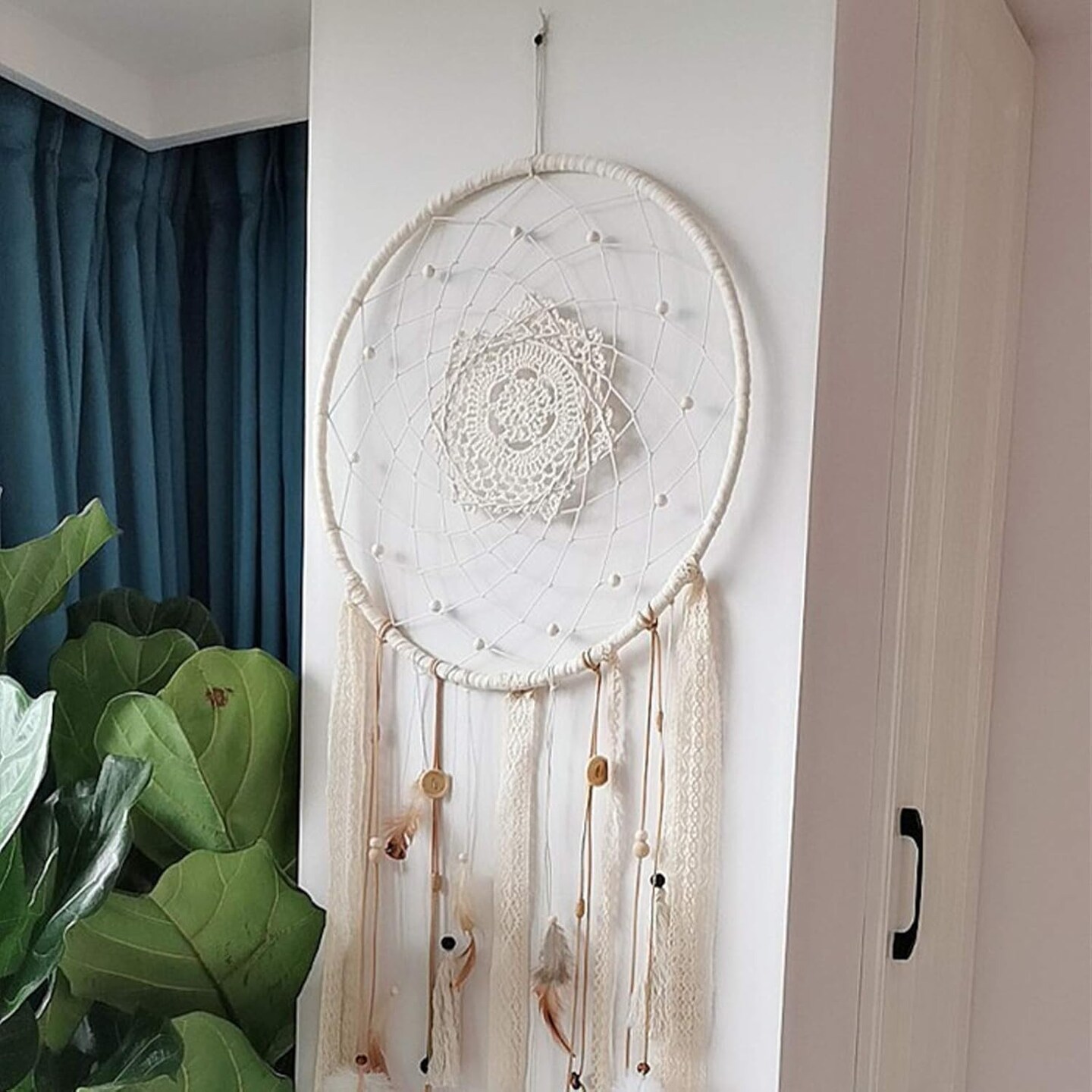 3 Pack 14 Inch Large Metal Floral Hoop Wreath