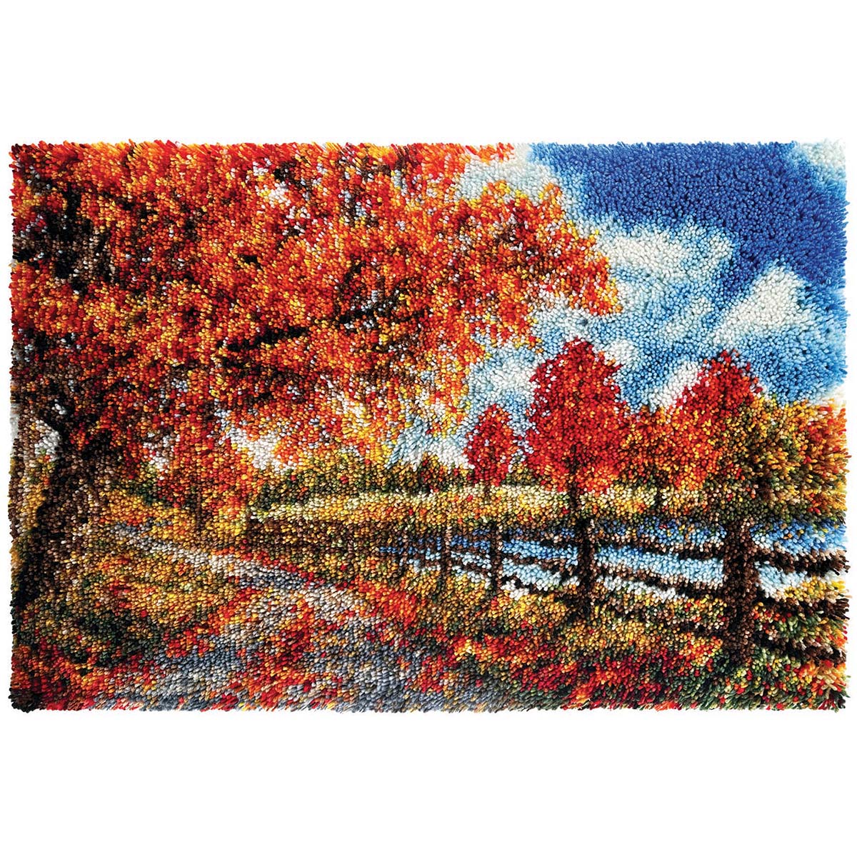 Herrschners  Pathway to Fall Latch Hook Kit