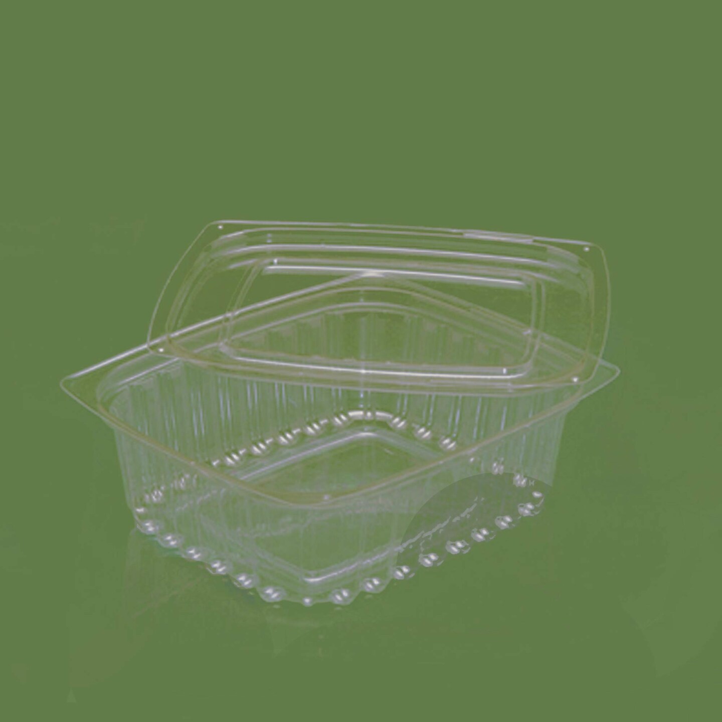 100 Count Sol-Pak Food Storage Containers with Lids 16 oz