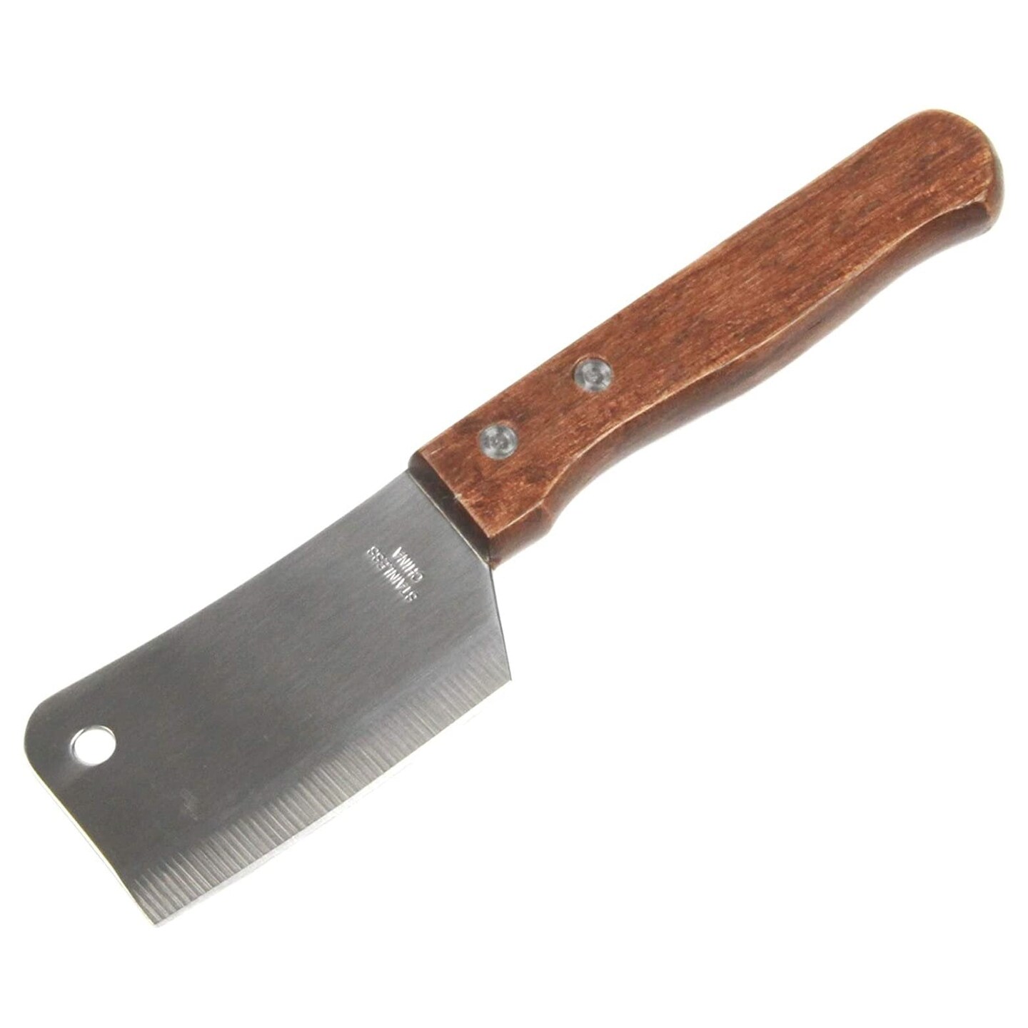 Chef Craft 7&#x22; Stainless Steel Mini Cleaver Chop Knife - Great for Chopping Veggies and Cheese