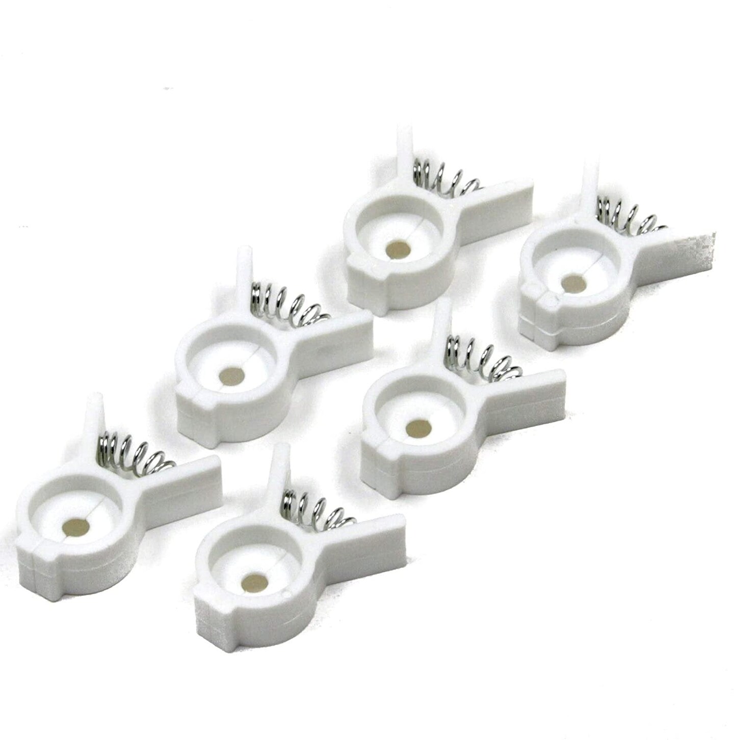 Chef Craft 6pc Bread &#x26; Bagel Clips - Plastic or Chip Bag Tie Sealing Clips