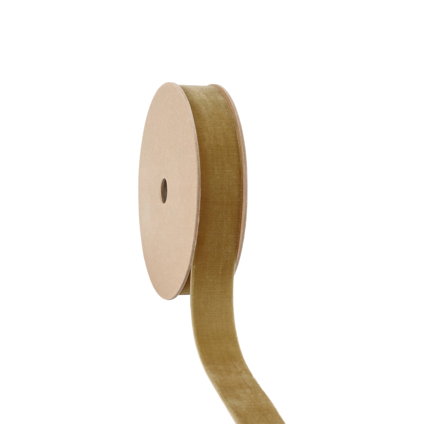 LaRibbons 3/8" - 1" Unwired Velvet Ribbons, 10 Yard Roll