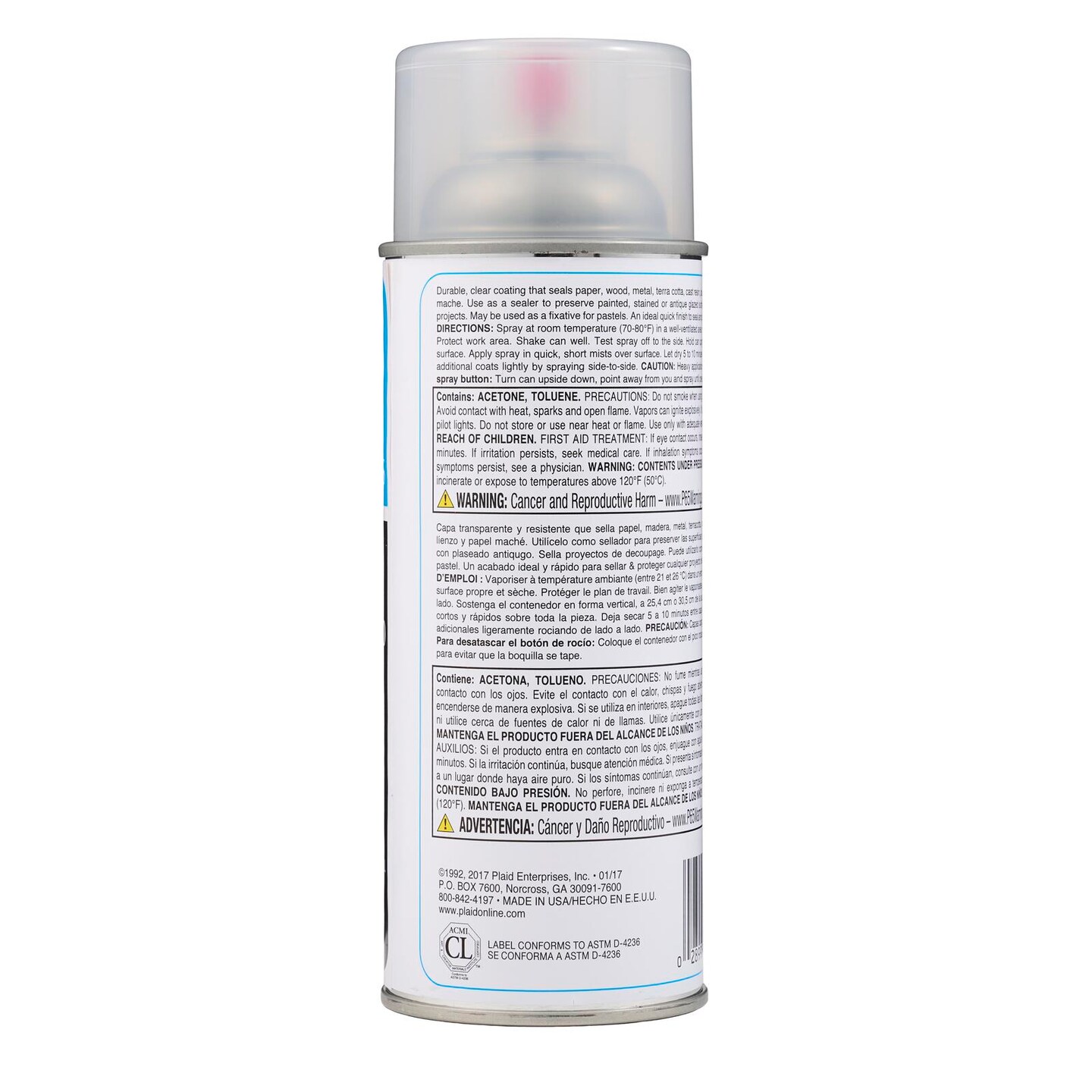 Plaid &#xAE; Patricia Nimocks&#x2122; Clear Acrylic Sealers - Matte, 12 oz. - CS200306