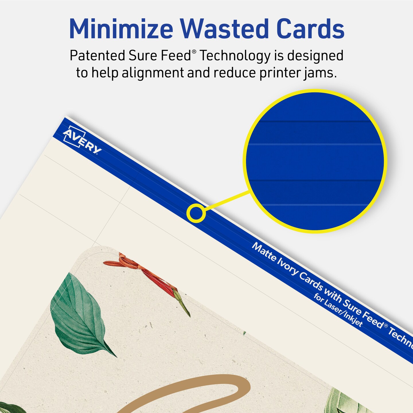 Avery Matte Ivory Postcards, 4" x 6" Rectangle Rounded Corners