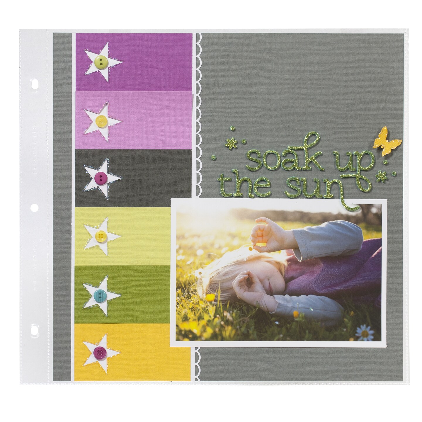 American Crafts Page Protectors Top-Loading 12"X12" 10/Pkg-(1) 12"X12" Pocket