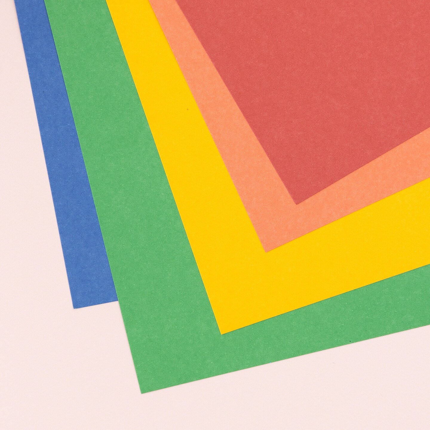 Colorbok 78lb Smooth Cardstock 8.5"X11" 50/Pkg-Primary, 5 Colors/10 Each