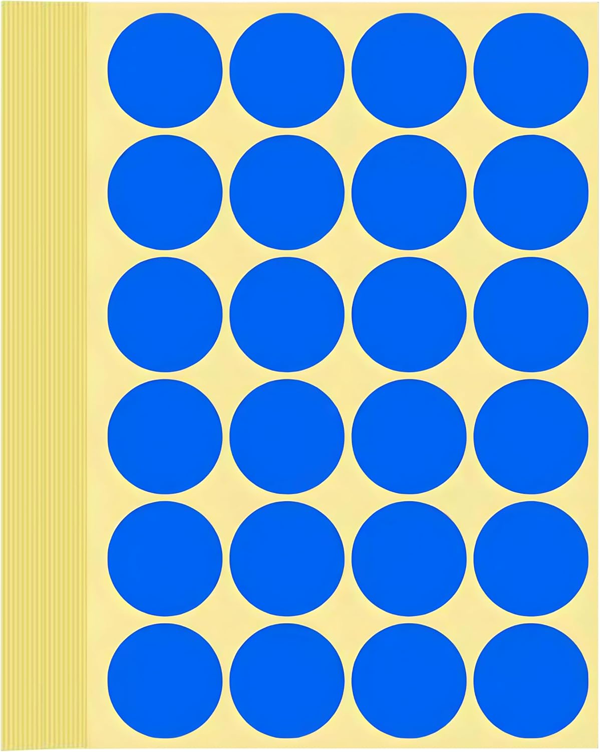 Colored Dot Stickers – 1" Round Adhesive Labels, 768 Pack for Crafts, Classrooms & Organization