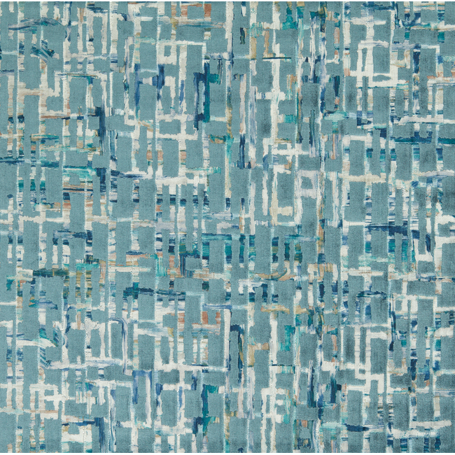 1 Yard Modern Abstract Velvet Upholstery Fabric Polyester Cotton Viscose Blend