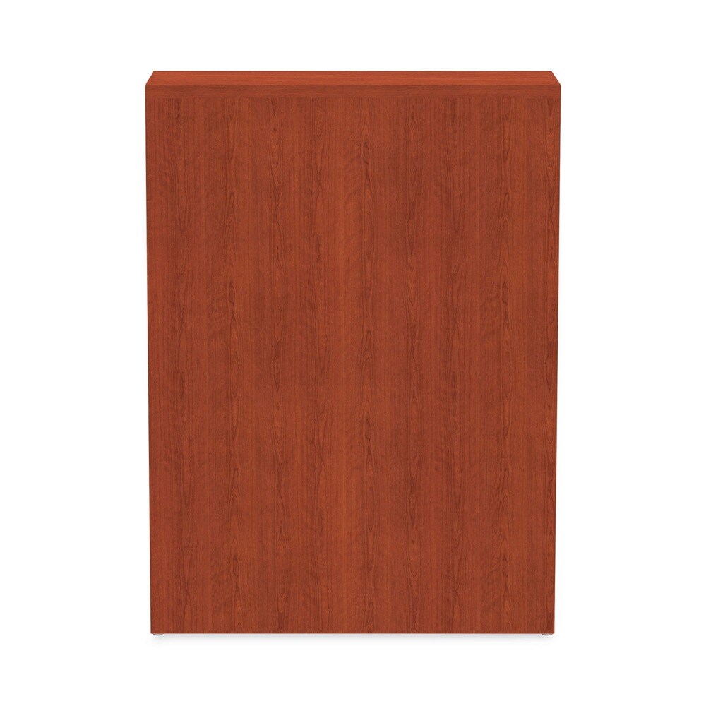 Alera 31.75 in. x 14 in. x 39.38 in. Valencia Series 3-Shelf Bookcase - Medium Cherry