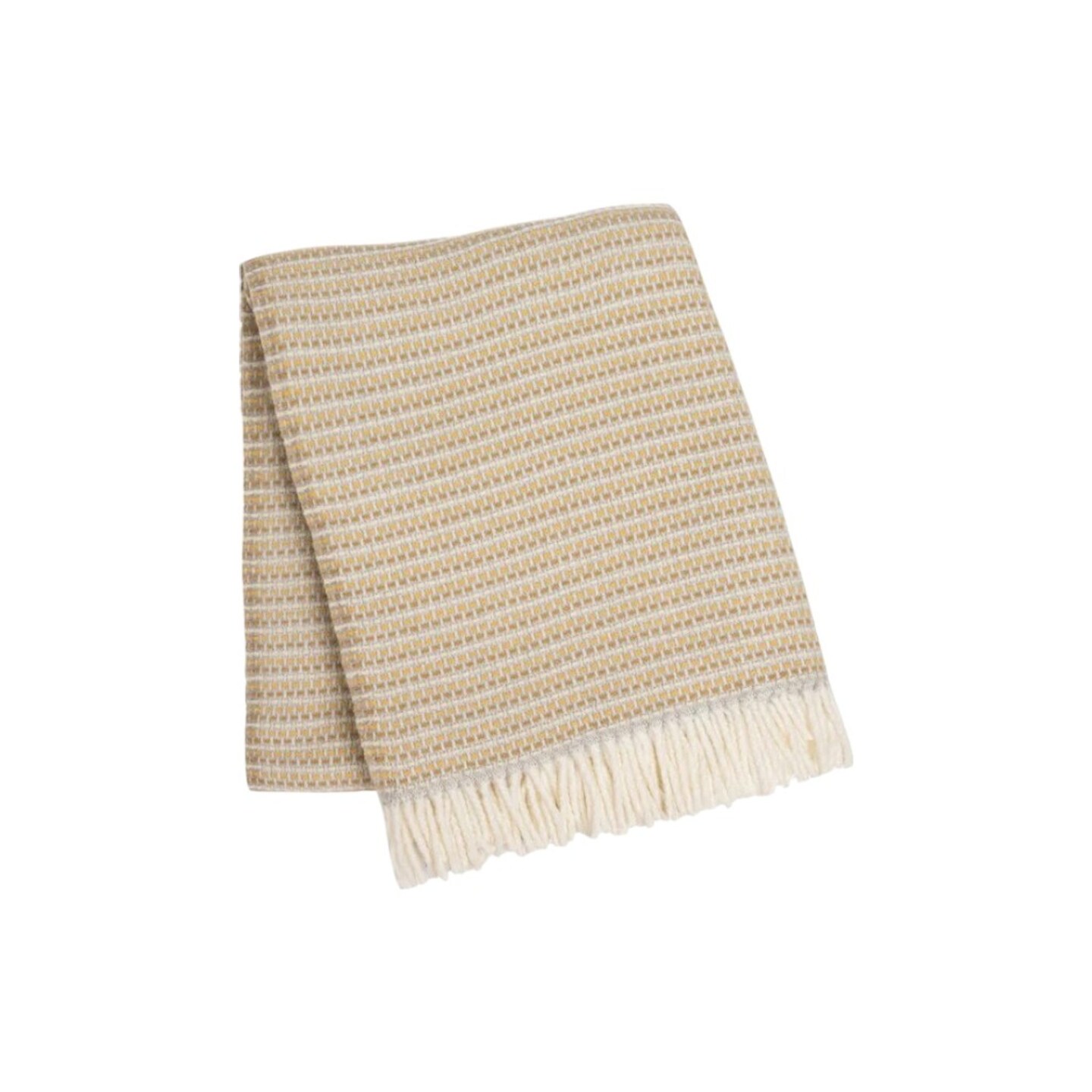 Edge Collections - 55" x 70" - Brown - Cozy Plush Throw Blanket with Fringe - 1 Piece