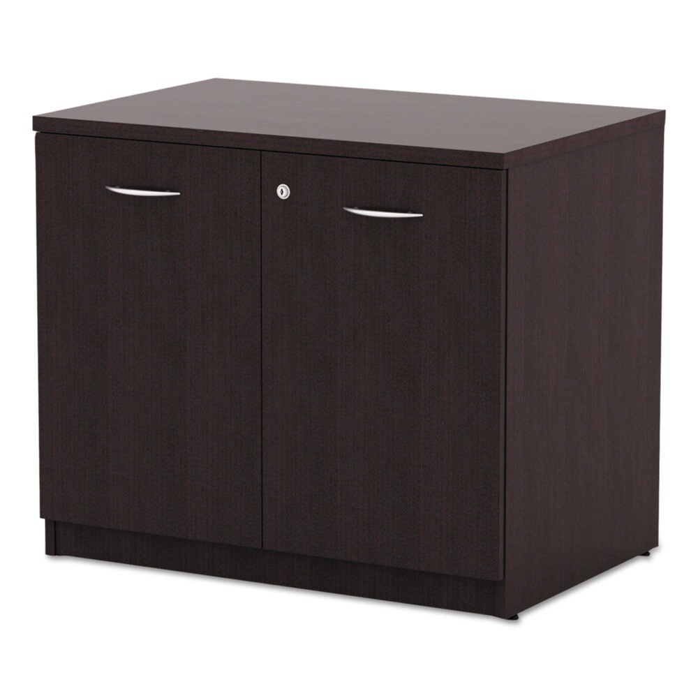 Alera Valencia Series 34.13w x 22.78d x 29.5h Storage Cabinet - Espresso