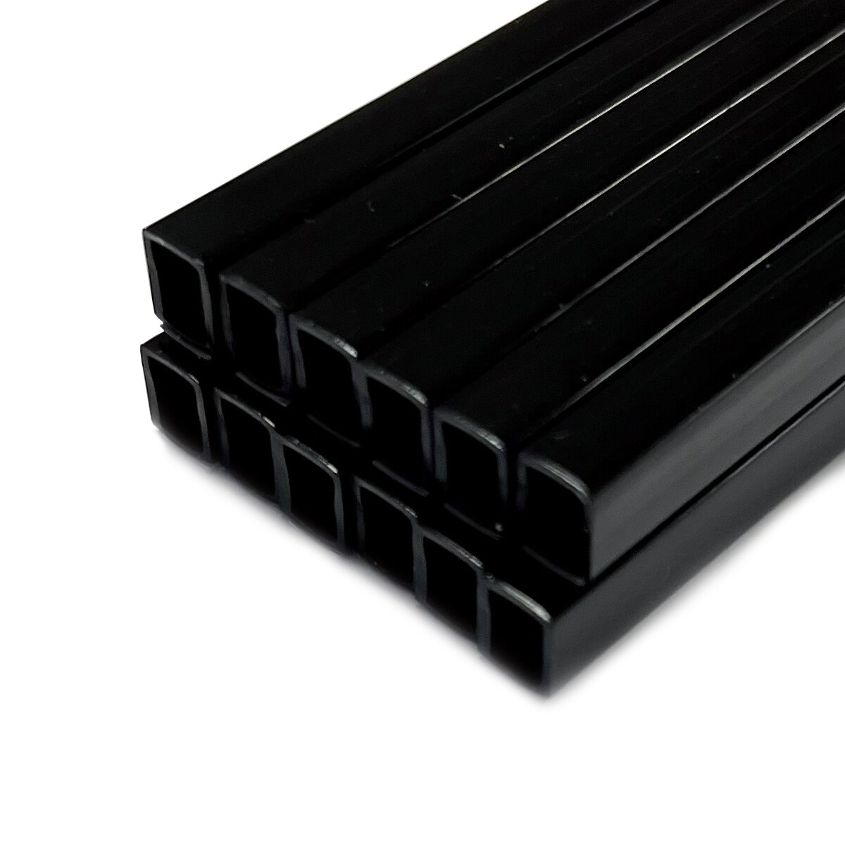 Framer Supply Archival Glass &#x26; Art Spacer &#xE2;&#x20AC;&#x201C; Black 1/4&#x22;, 60 Ft Solid Bundle (12 x 5&#x27; Sticks), pH Neutral Peel-and-Stick Frame Spacer for Archival Framing &#x26; Artwork Protection