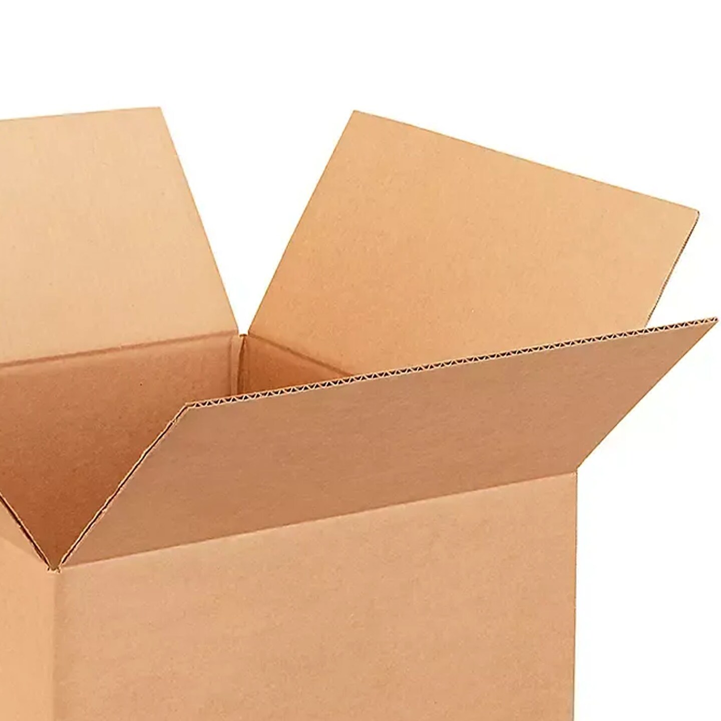 25 Pcs Corrugated Boxes, Durable Kraft, Packing and Shipping 16 x 16 x 8 Inch