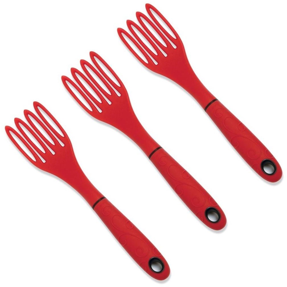 Norpro 8.75&#x22; Grip-EZ Fiskie Fork &#x26; Whisk Combo Tool - Mix Stir Blend &#x26; Fold