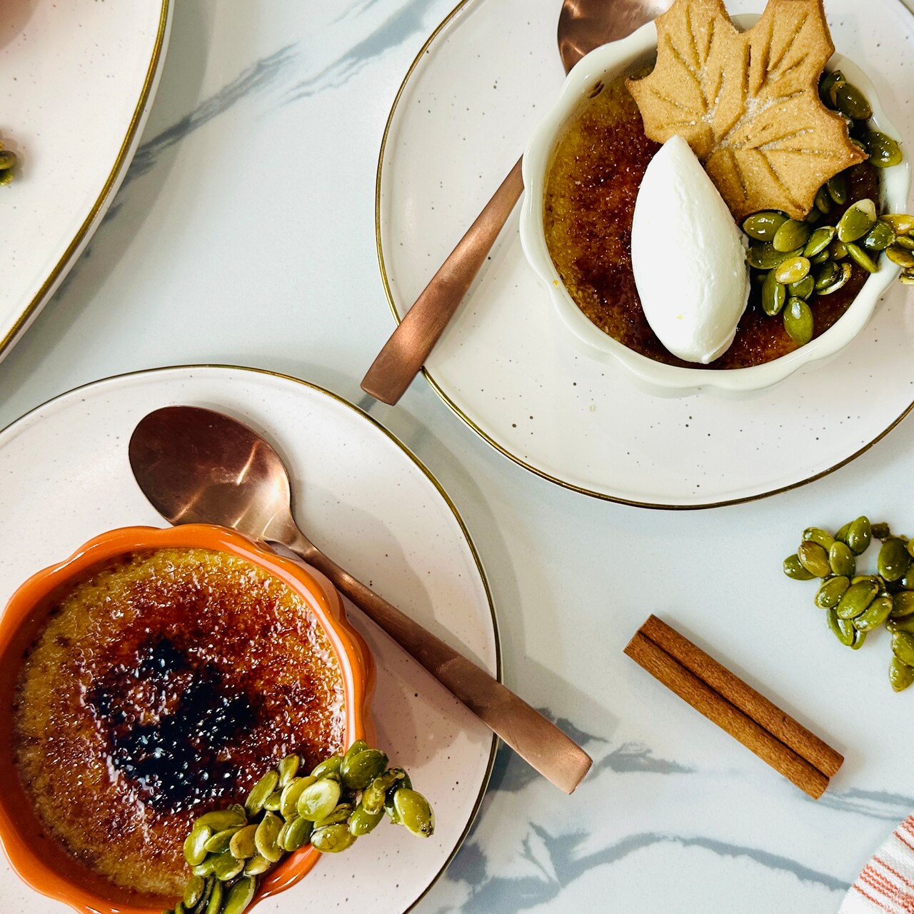 Spiced Creme Brulee