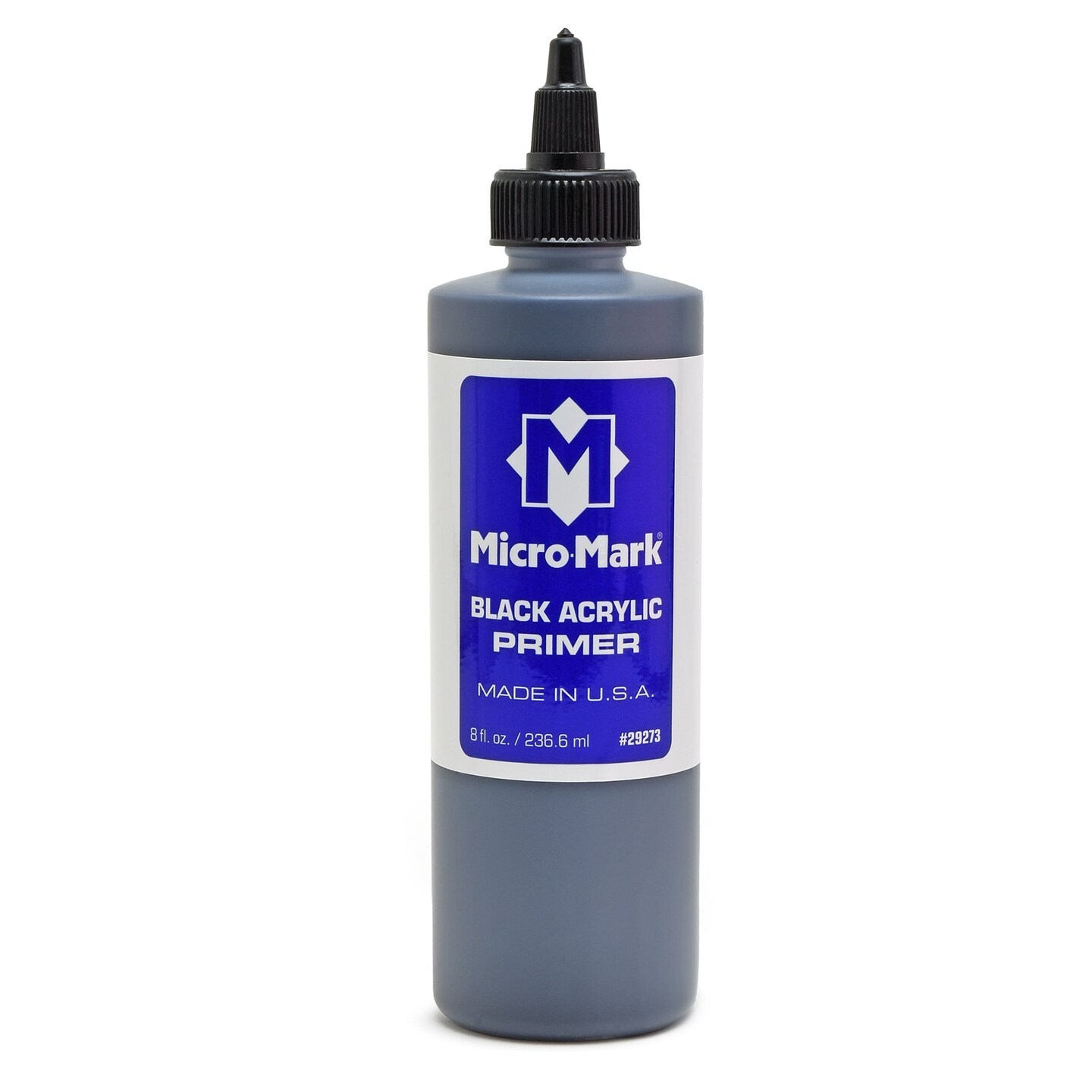 Micro-Mark Black Acrylic Primer, 8oz
