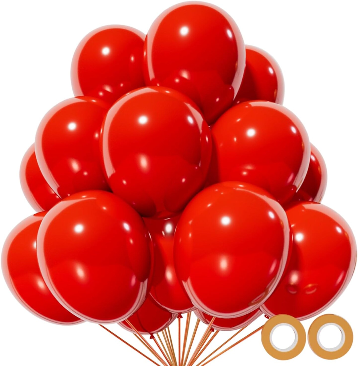 Red Balloon 110pcs, Red Latex Balloons12 inch
