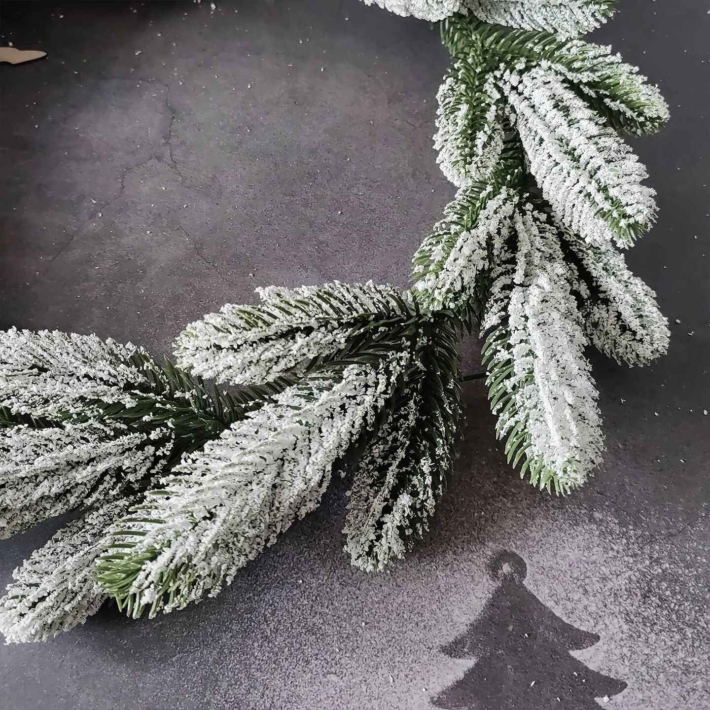 Artificial Pine Needles Branches Sprigs (Green)