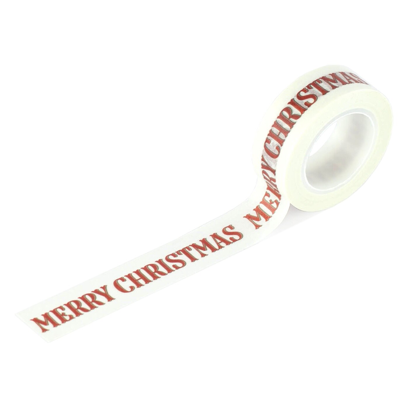 Christmas Village Washi Tape-Merry Christmas Word