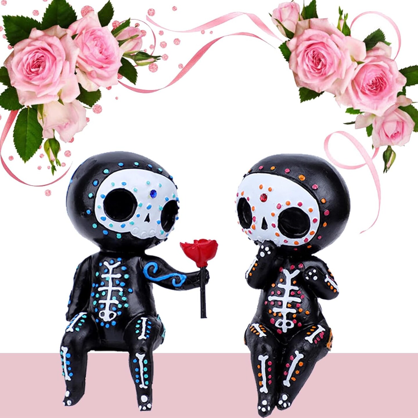 Sugar Skull Decor, Sugar Skull Couple(a)