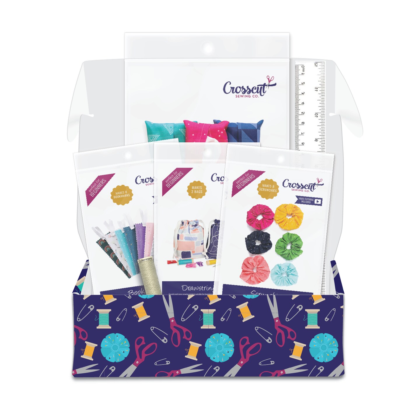 Crosscut Sewing Co. Beginner Sewing Kit Bundle