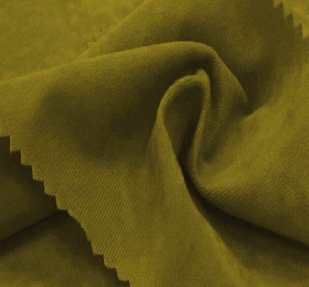 1 Yard Kiwi Green Alova Suede Fabric 58/60" Wide Soft Durable Polyester for Apparel & Decor