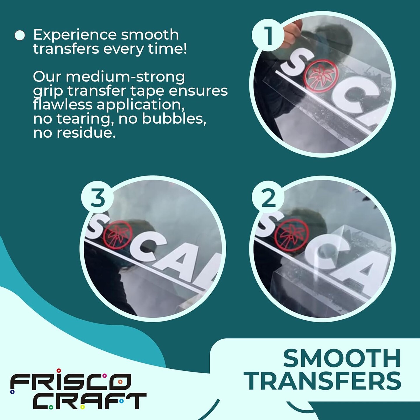 Clear Transfer Tape for Vinyl