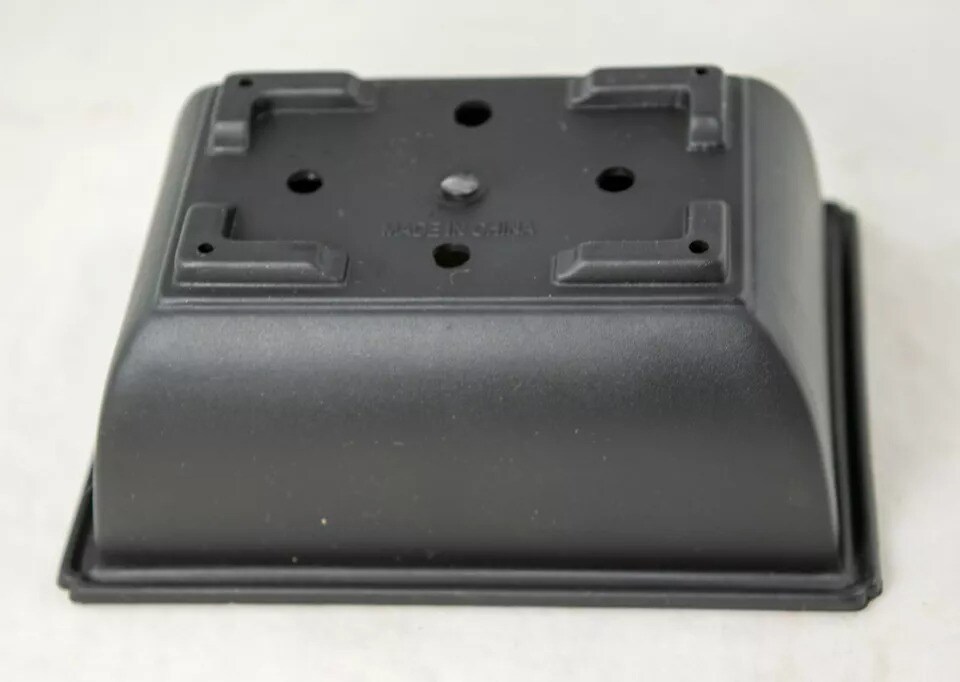 30 Rectangular Black Plastic Succulent / Bonsai Training Pot - 5&#x22;x 3.5&#x22;x 2&#x22;
