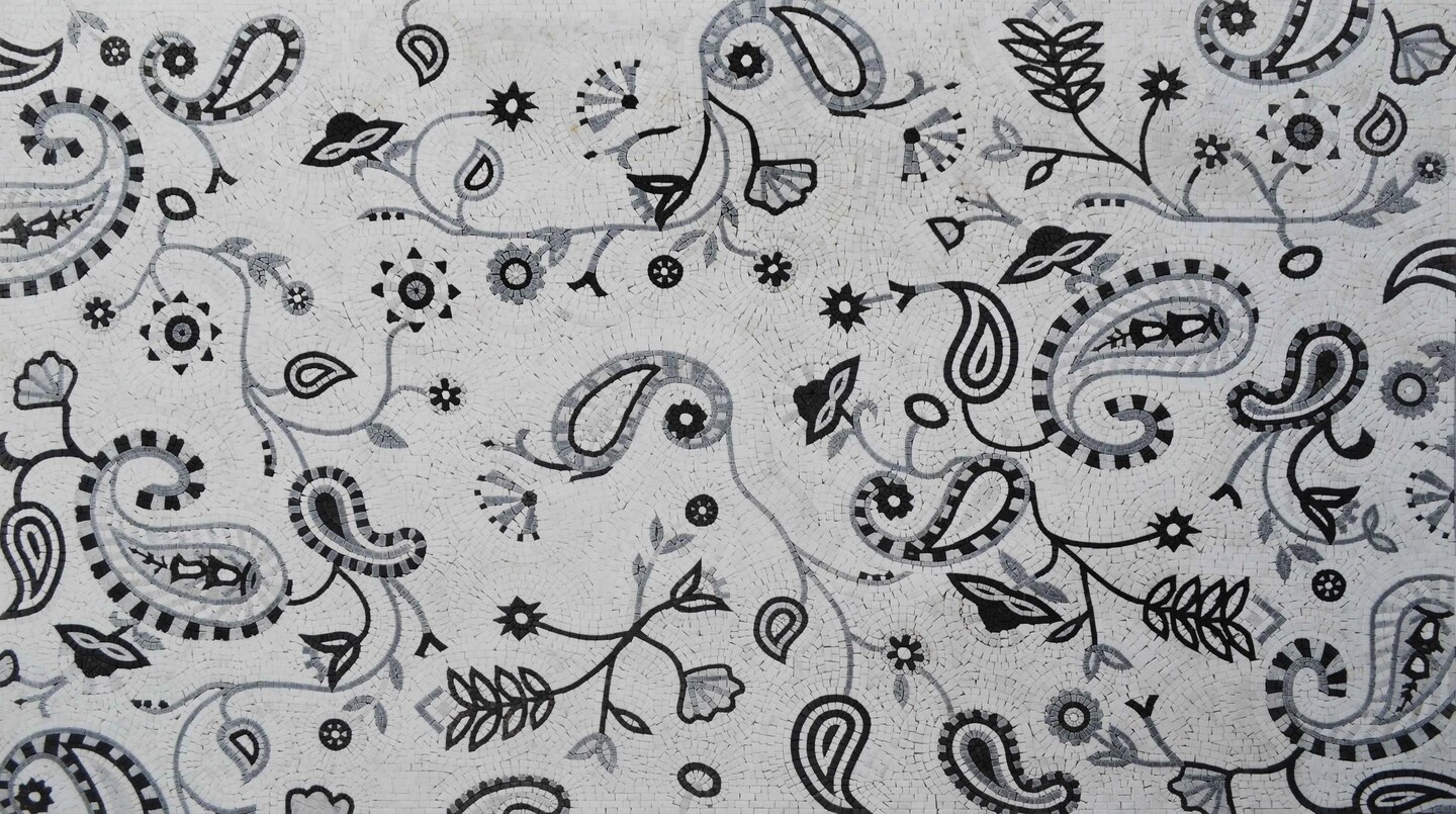 product name is Paisley Floral Mosaic