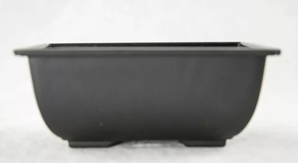 30 Rectangular Black Plastic Succulent / Bonsai Training Pot - 5&#x22;x 3.5&#x22;x 2&#x22;