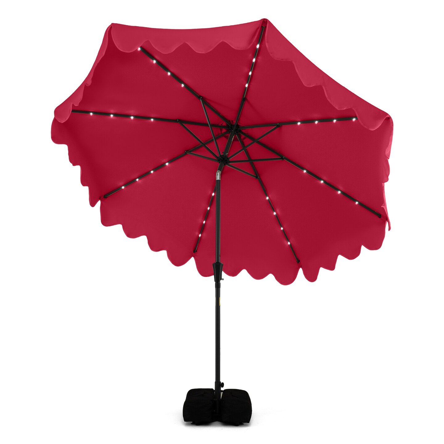 apluschoice patio umbrella AplusChoice 7.5 Ft Outdoor Patio Umbrella with Round Base for Yard Deck