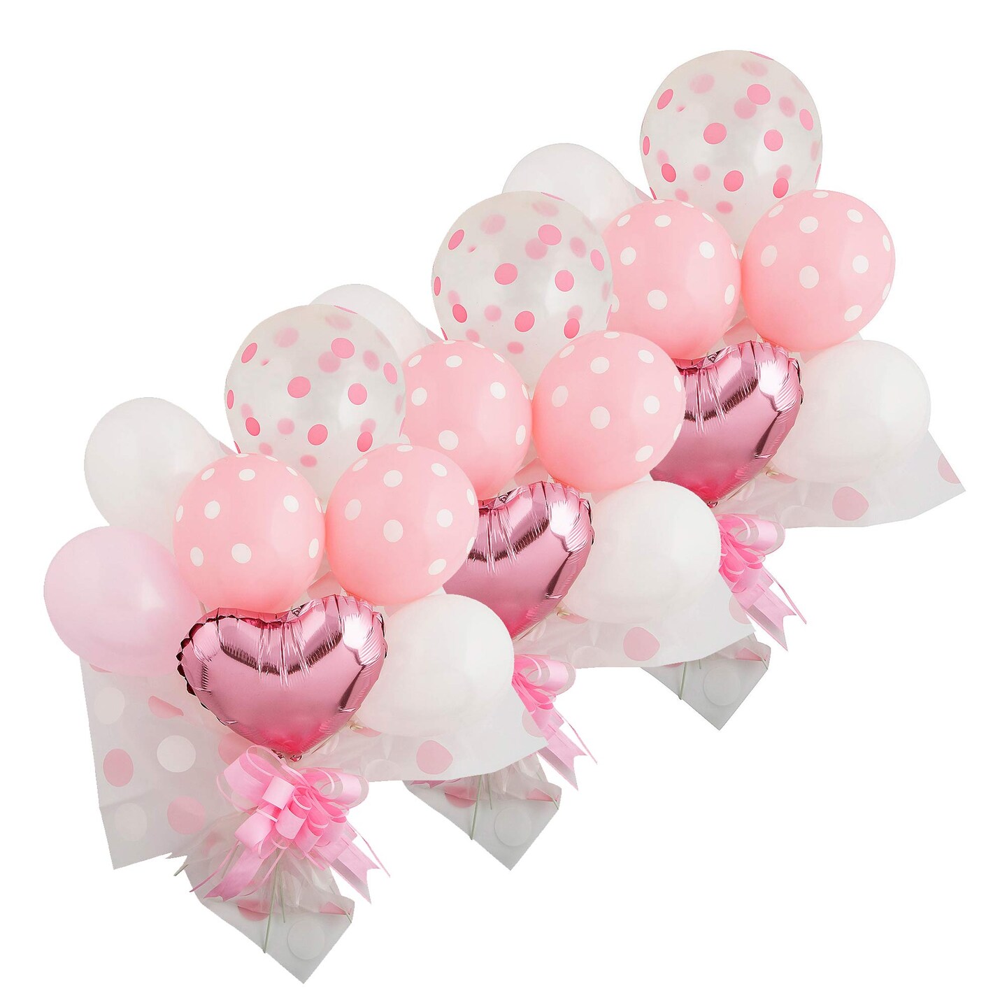 Pink Balloon Bouquet Set All in One Party Kit