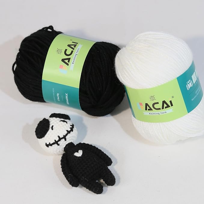 Yarn for Knitting and Crocheting, Multi-Color (1, Light Colour Scheme)